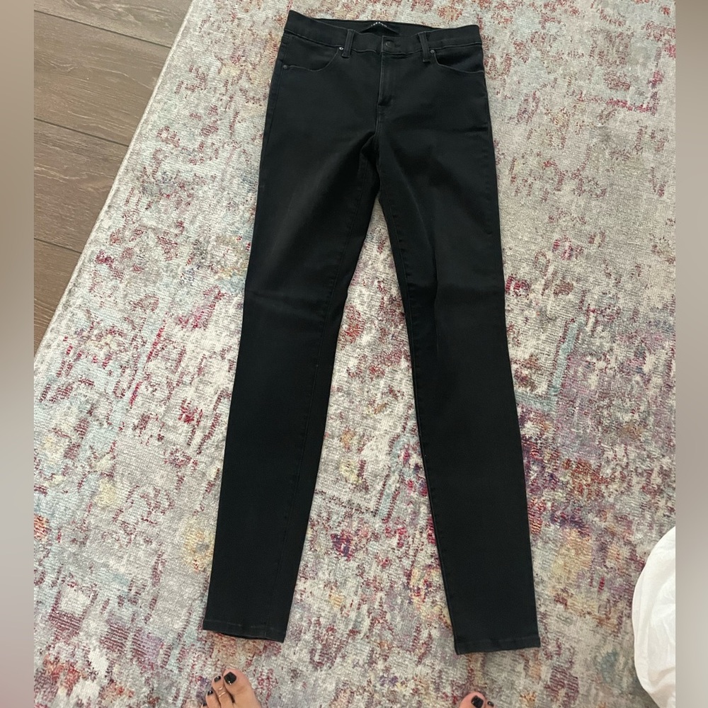 J Brand Sophia Mid-Rise Super Skinny Jean in Stretch Denim - Picture 2 of 7